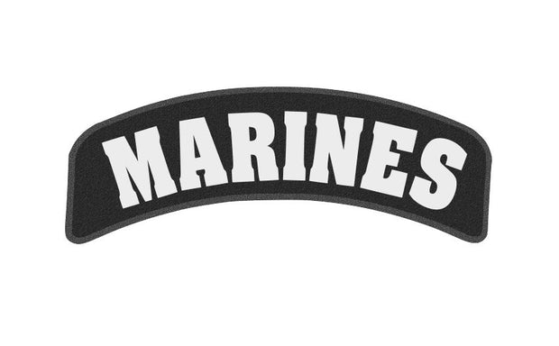 11 x 4 inch Top Rocker Patch - Marines