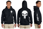 Punisher Reflective Hoodie - Pullover