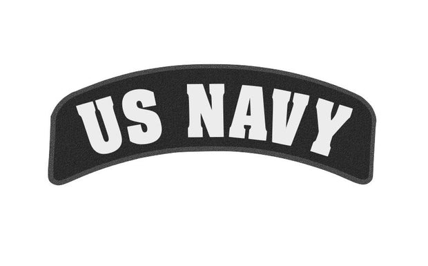 11 x 4 inch Top Rocker Patch - US Navy