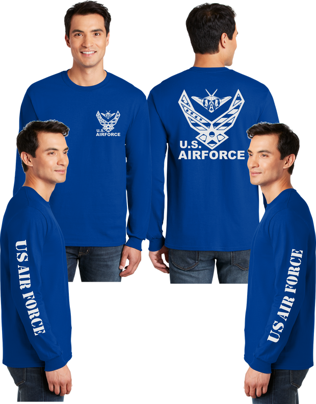 Air Force Reflective Long Sleeve - 100% Cotton