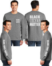 Black Bikes Matter Reflective Long Sleeve - 100% Polyester