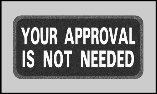 2 x 4 inch Patch - Your Approval