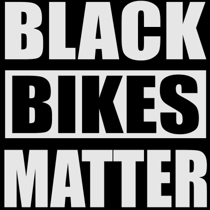 Black Bikes Matter Reflective Mechanic Shirt