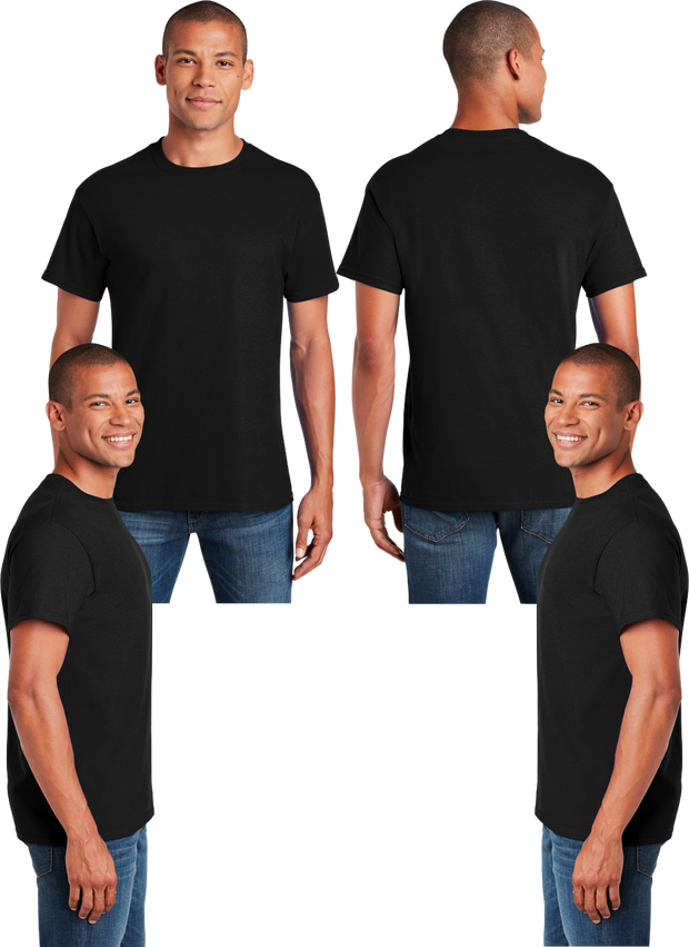 G_8000 Men's Blend Tee - 50% Cotton - 50% Poly