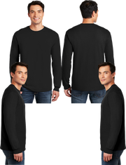 G_8400 Men's Blend Long Sleeve - 50% Cotton - 50% Poly