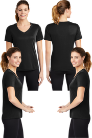 LST_353 Women's Dry Fit V-neck Tee