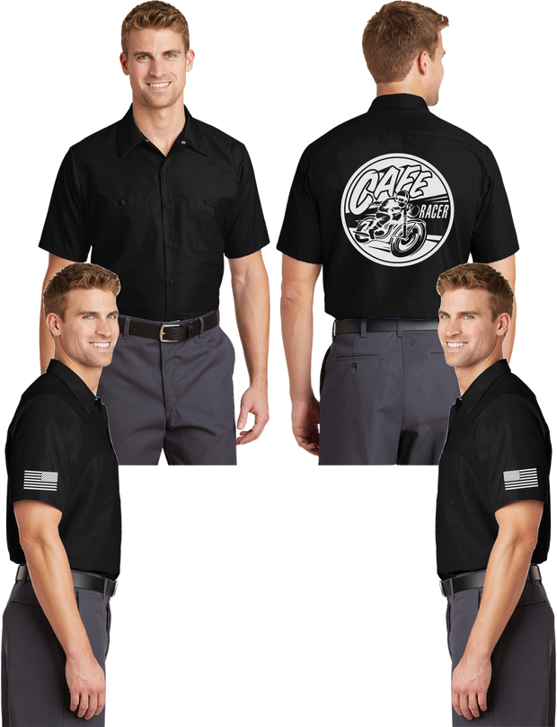 Cafe Racer Reflective Mechanic Shirt