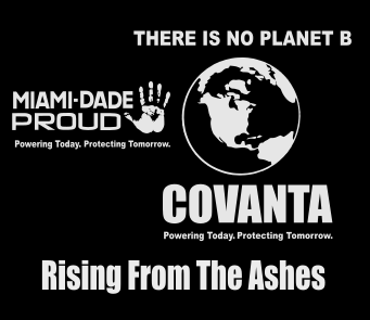 Covanta Miami Dade Proud - Reflective Long Sleeve - 5.4 oz Cotton