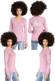 LR 9 PA - Women's Tri-Blend V-neck Long Sleeve