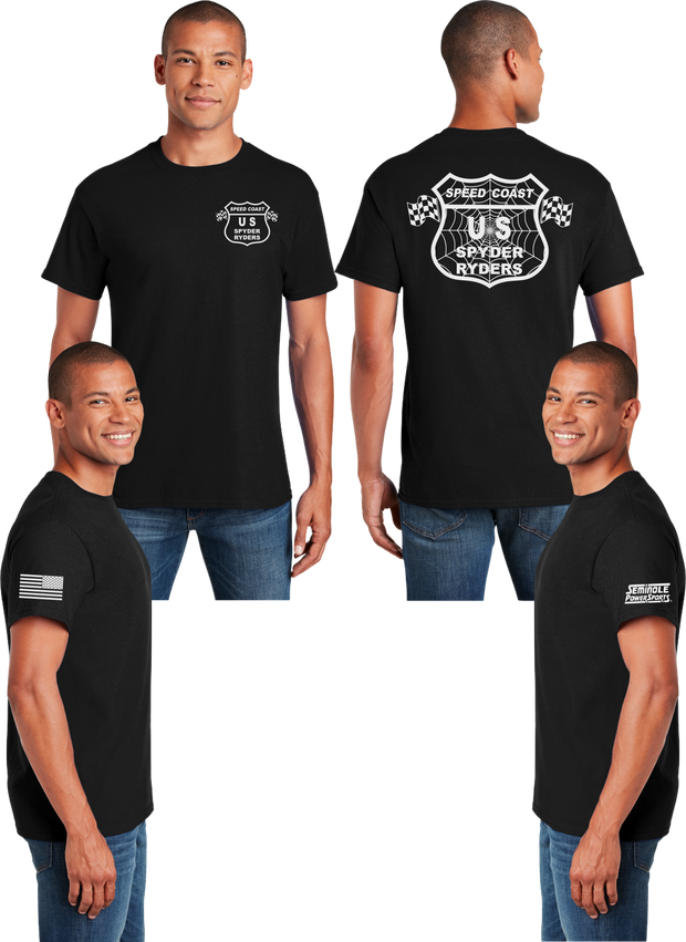 Speed Coast - Men's Blend Tee - 50% Cotton - 50% Poly
