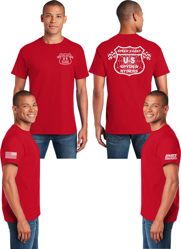 Speed Coast - Men's Blend Tee - 50% Cotton - 50% Poly