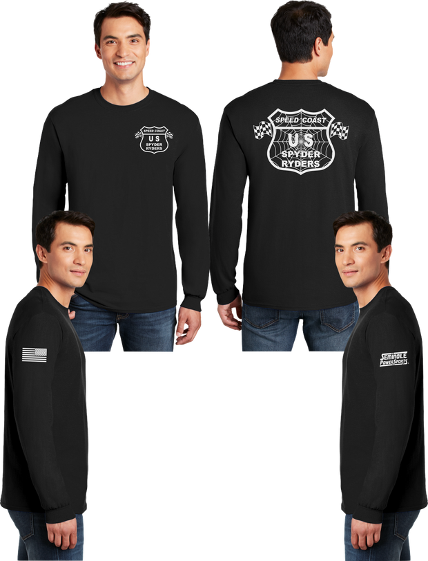 Speed Coast - Men's Blend Long Sleeve - 50% Cotton - 50% Poly