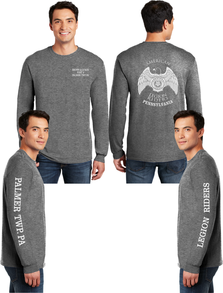 LR 9 PA - Men's Blend Long Sleeve - 50% Cotton - 50% Poly