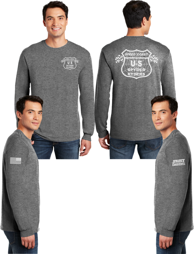 Speed Coast - Men's Blend Long Sleeve - 50% Cotton - 50% Poly
