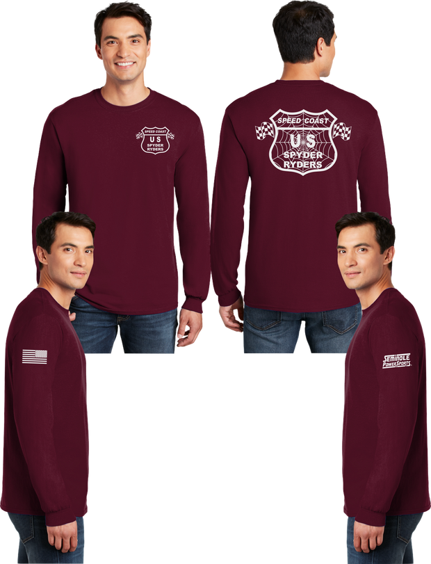 Speed Coast - Men's Blend Long Sleeve - 50% Cotton - 50% Poly