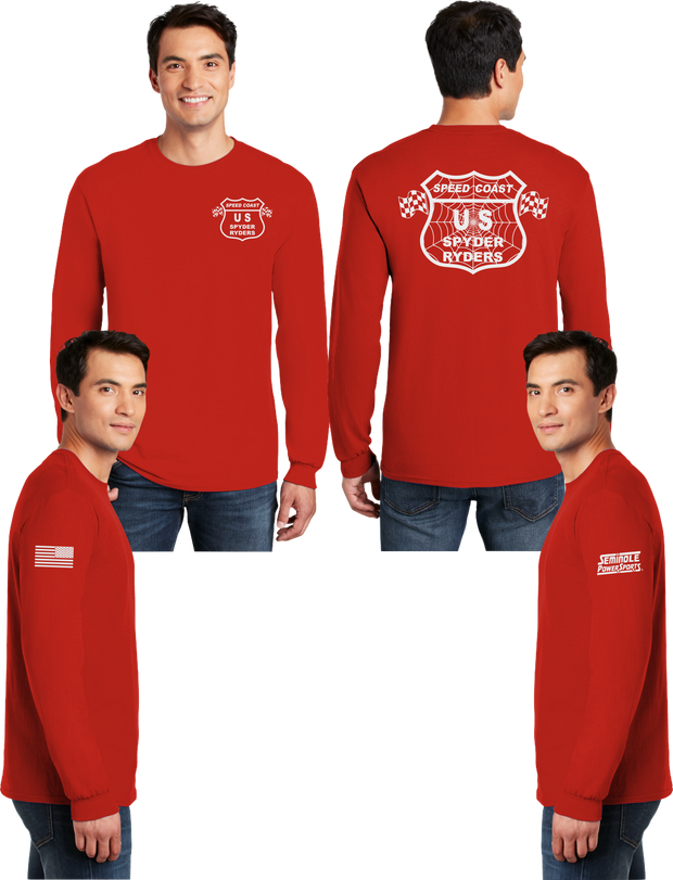 Speed Coast - Men's Blend Long Sleeve - 50% Cotton - 50% Poly