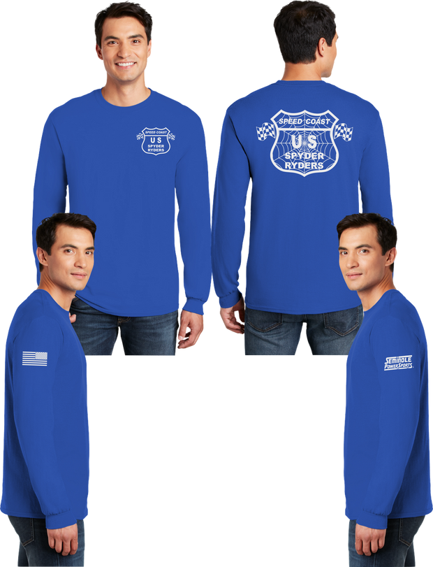 Speed Coast - Men's Blend Long Sleeve - 50% Cotton - 50% Poly