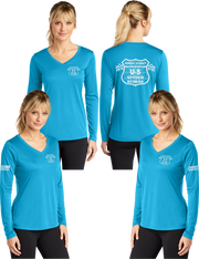 Speed Coast - Women's Dry Fit V-neck Long Sleeve