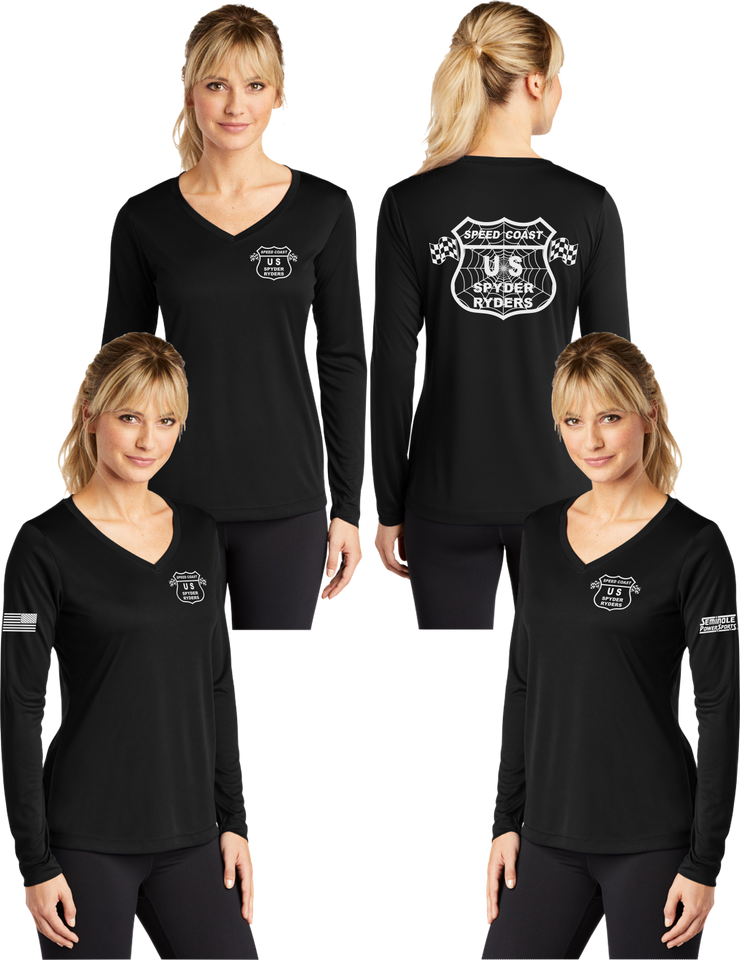 Speed Coast - Women's Dry Fit V-neck Long Sleeve