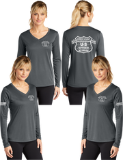 Speed Coast - Women's Dry Fit V-neck Long Sleeve