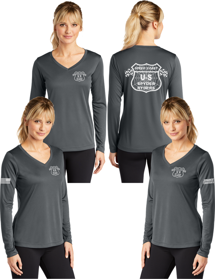 Speed Coast - Women's Dry Fit V-neck Long Sleeve