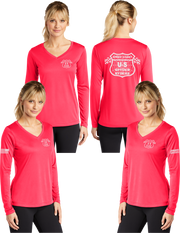 Speed Coast - Women's Dry Fit V-neck Long Sleeve