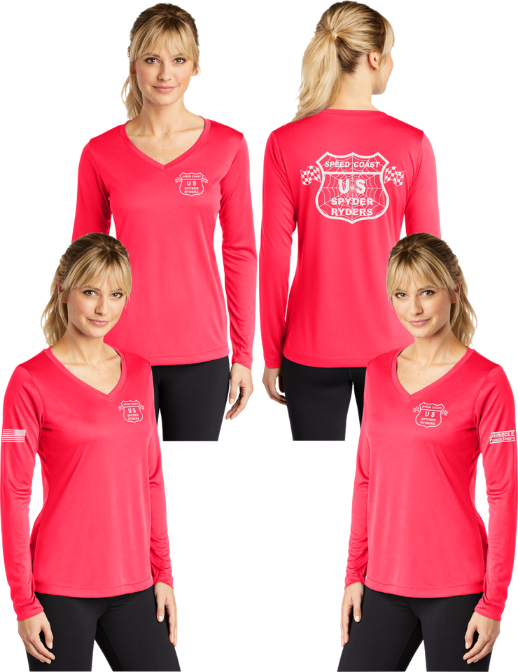 Speed Coast - Women's Dry Fit V-neck Long Sleeve