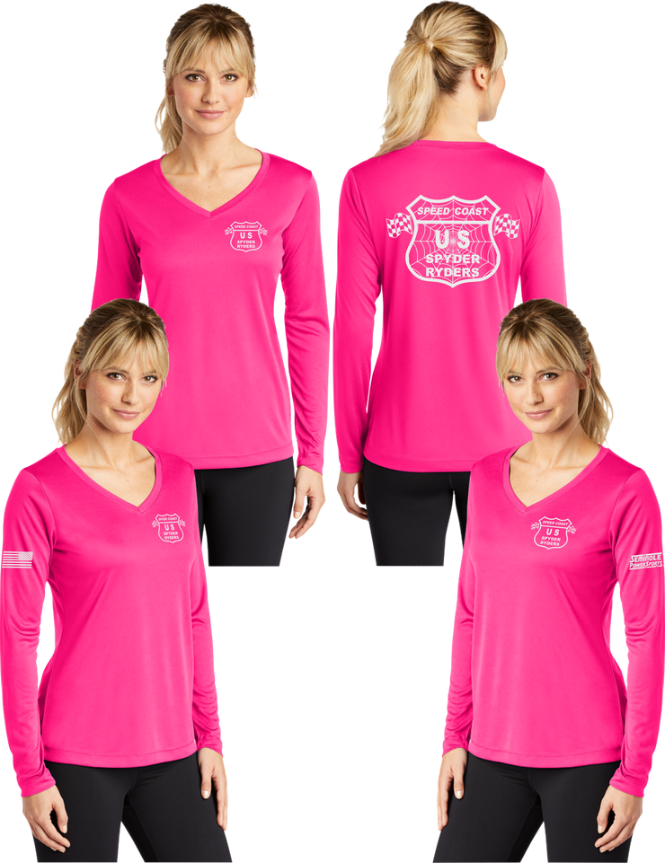 Speed Coast - Women's Dry Fit V-neck Long Sleeve