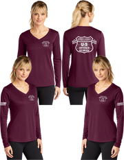 Speed Coast - Women's Dry Fit V-neck Long Sleeve