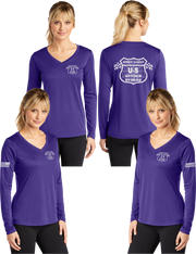 Speed Coast - Women's Dry Fit V-neck Long Sleeve