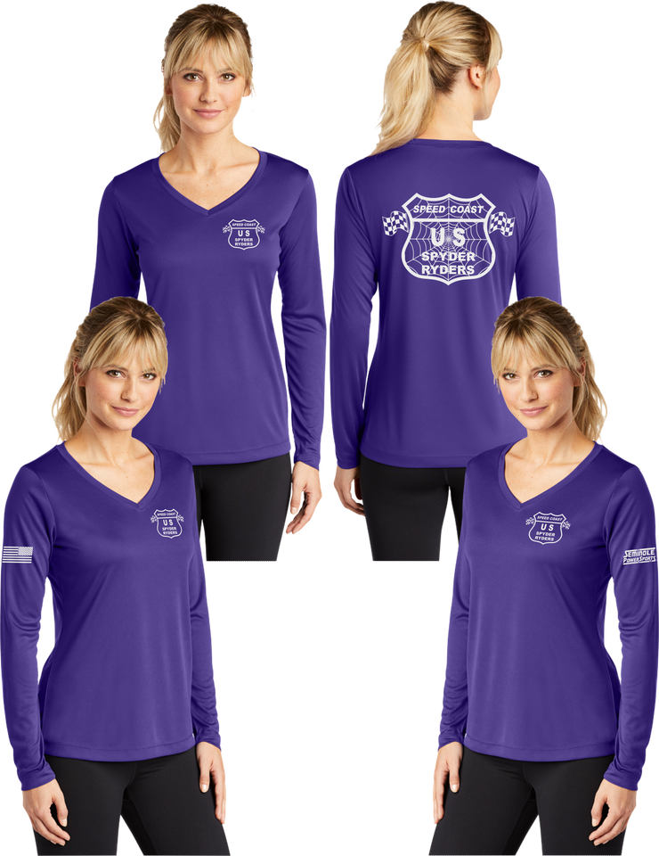 Speed Coast - Women's Dry Fit V-neck Long Sleeve