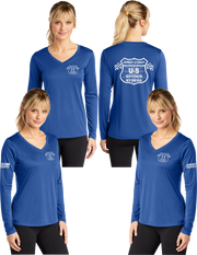 Speed Coast - Women's Dry Fit V-neck Long Sleeve