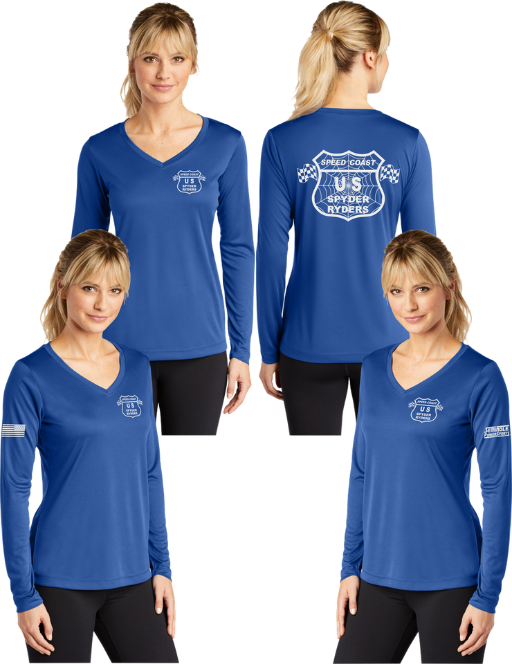 Speed Coast - Women's Dry Fit V-neck Long Sleeve