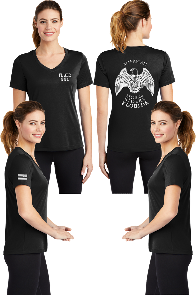 221-ALR Florida - Women's Dry Fit V-neck Short Sleeve