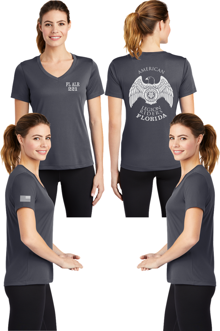 221-ALR Florida - Women's Dry Fit V-neck Short Sleeve