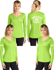 Speed Coast - Women's Dry Fit V-neck Long Sleeve