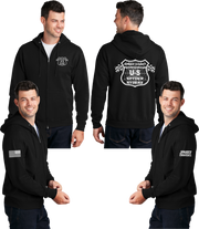 Speed Coast - Men's Zippered Hoodie