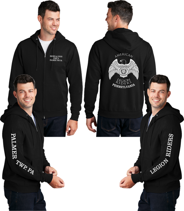 LR 9 PA - Men's Zippered Hoodie