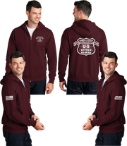 Speed Coast - Men's Zippered Hoodie