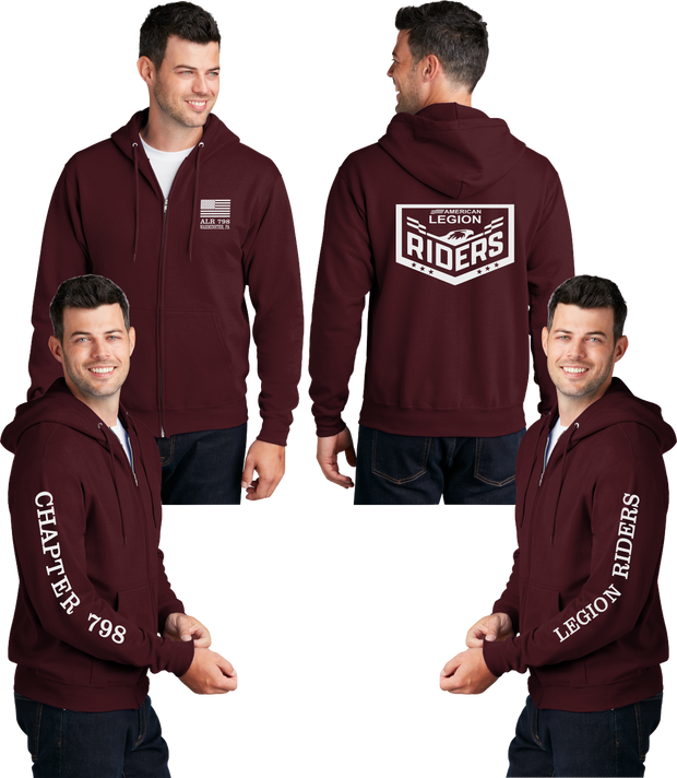 LR 798 PA - Men's Zippered Hoodie