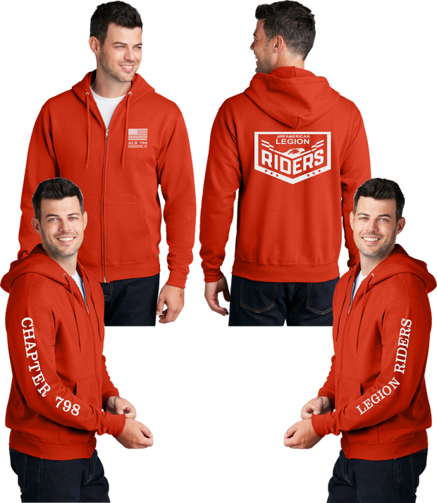 LR 798 PA - Men's Zippered Hoodie