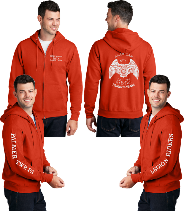 LR 9 PA - Men's Zippered Hoodie