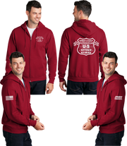 Speed Coast - Men's Zippered Hoodie