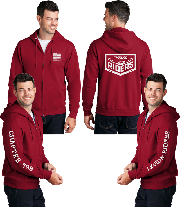 LR 798 PA - Men's Zippered Hoodie