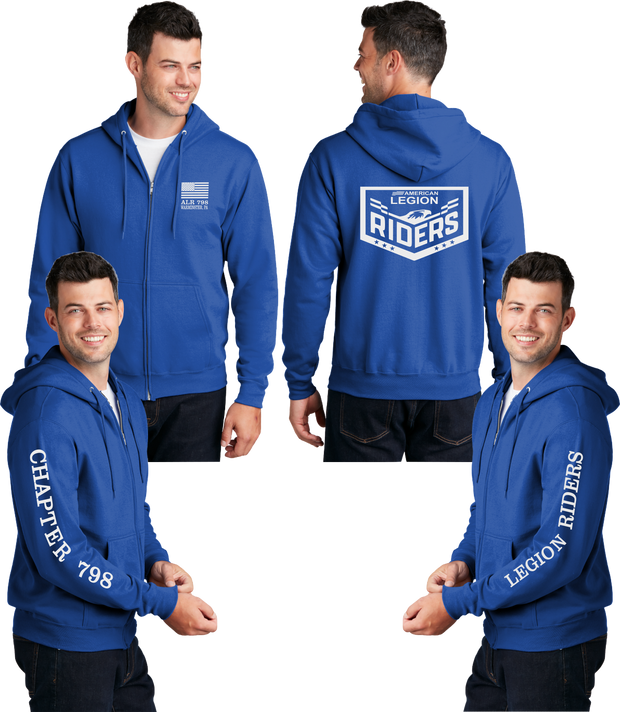 LR 798 PA - Men's Zippered Hoodie