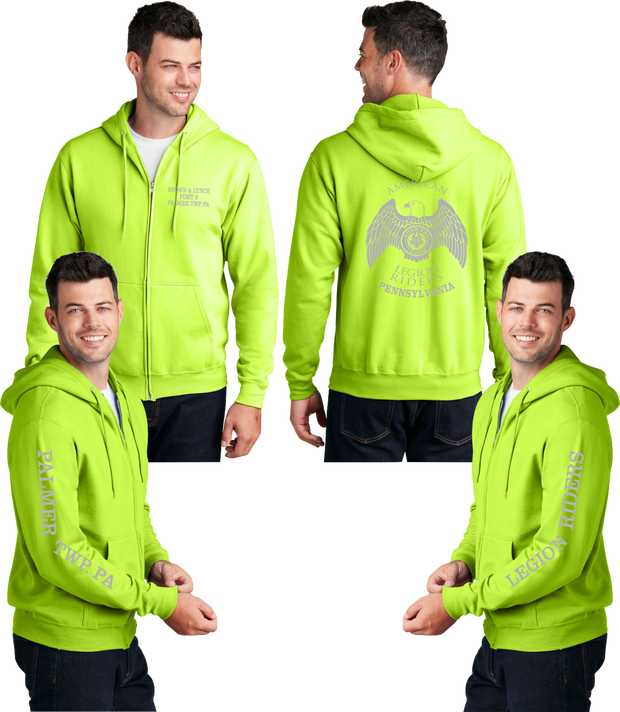 LR 9 PA - Men's Zippered Hoodie