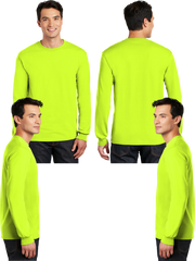 G_8400 Men's Blend Long Sleeve - 50% Cotton - 50% Poly