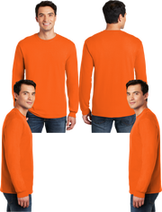 G_8400 Men's Blend Long Sleeve - 50% Cotton - 50% Poly