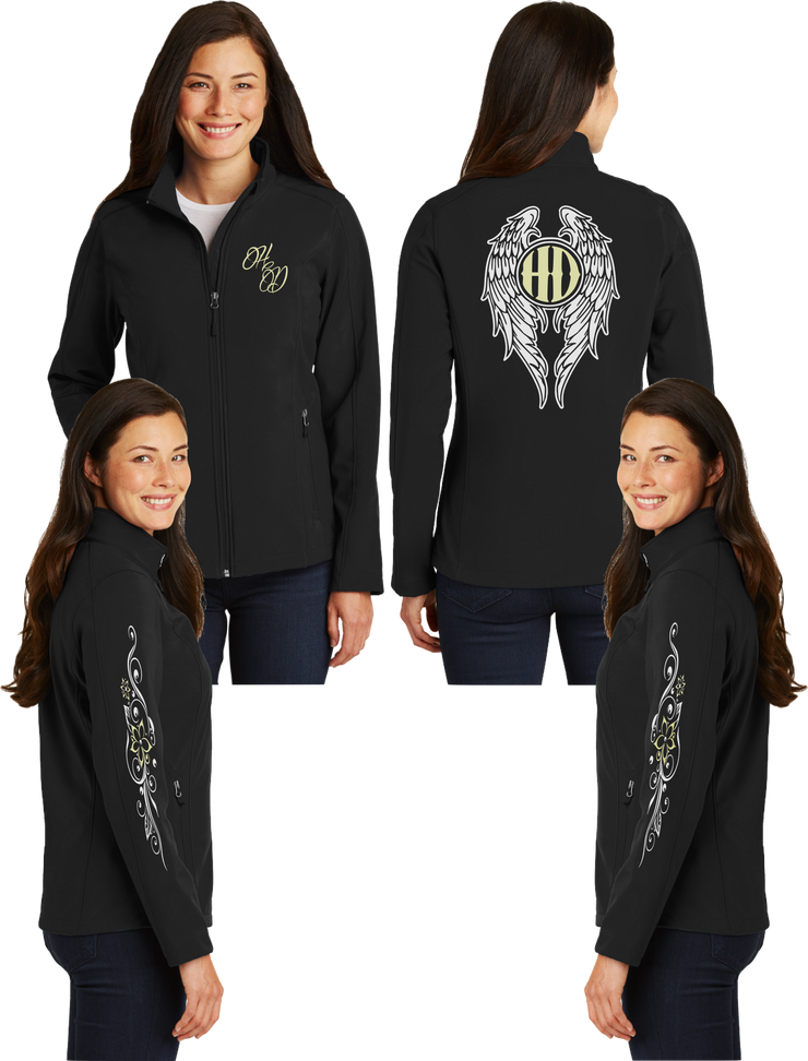 Hot Diva Gold Reflective - Soft Shell Jacket