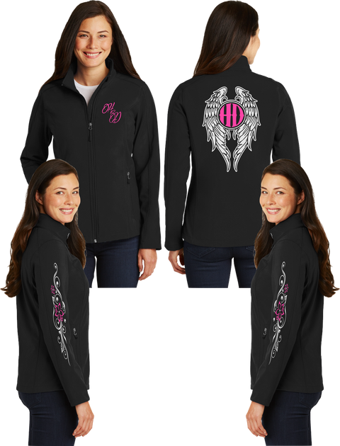Hot Diva Pink Reflective - Soft Shell Jacket – Reflective By Design